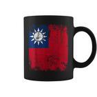 Taiwan Flag For And Women Tassen