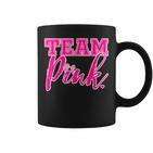 Team Pink Gender Reveal Team For Girls Tassen