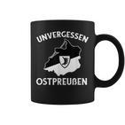 Unvergessen East Prussia Tassen