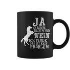 Women's Ja Ich Rieche Nach Pferde Horse Sayings Horse Girl Tassen