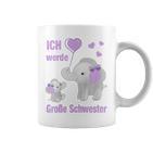 Children's Ich Werde Große Schwester Elefant Ich Werde Große Schwester Tassen