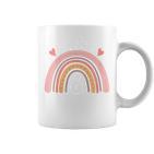 Kinder Ich Bin 6 Jahre Girl's Birthday 6Th Boho Rainbow Tassen