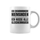 Misanthrop Menschenfeind Gray Tassen