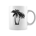 Palm Trees Summer Sun Beach Women's Tassen