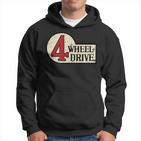 4-Wheel Driveintage 4X4 Overland Emblem 4Wd Kapuzenpullover