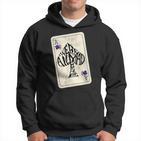 Alice In Wonderland We're All Mad Here Ace Of Spades Kapuzenpullover