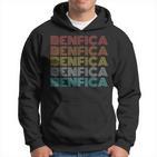 Benfica Retro Look Kapuzenpullover