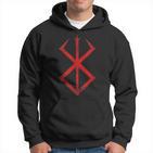 Berserk Rune Warrior Nordic Mythology Curse Berserker Kapuzenpullover