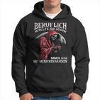 Beruflich Wollte Ich Schon Immer Was Mit Menschen Machen Half Sleeve Kapuzenpullover