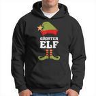 Biggest Elf Christmas Elf Christmas Kapuzenpullover