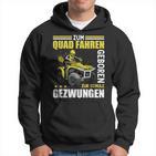 Bike Atv Zum Quad Fahrenben Kapuzenpullover