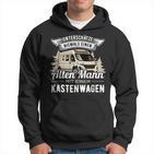 With Camper Underschatz Niemals Eine Alte Mann Mit Boxan Kapuzenpullover