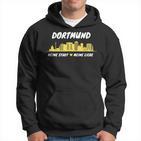 Dortmund Skyline My Love Landmark Stadium Ultras Kapuzenpullover