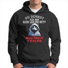 Du Denkst Ich Bin Klein Lieb Und Nett Cute Cat Kapuzenpullover