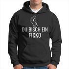 Du Ficko Lohn Italia Workelvet Gesture Kapuzenpullover