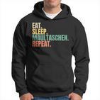 Eat Sleep Muzzle Repeat Kapuzenpullover