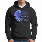 In Einer Weltoller Roses Sei Ein Kornblume In A World Full S Kapuzenpullover