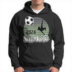 Einschulung Schulkind 2024 School Cone Boy Football Kapuzenpullover