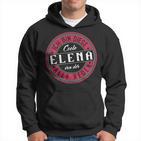 Elena Ich Bin Diese Coole Elena Kapuzenpullover