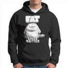 Fat Lives Matter Lustig Mollig Kapuzenpullover