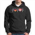 Germany And Switzerland German Swiss Flag Kapuzenpullover