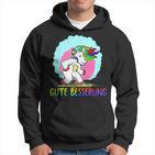 Gute Besserung Unicorn Unicorn Belly Pain Sick Flu Kapuzenpullover