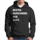 Herren Hufschmied Spruch Bester Hufschmied Der Welt Kapuzenpullover