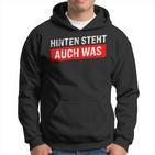 Hinten Steht Auch Was Lustiger Cooler Saying Kapuzenpullover