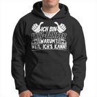 Ich Bin Ein Stolzer Lkw Driver Trucker Professional Driver Kapuzenpullover