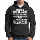 Ich Bin Eisenbahner Railway Kapuzenpullover