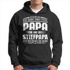 Ich Habe Zwei Titel Papa Und Steppapa Ich Rocke Sie Bote Kapuzenpullover