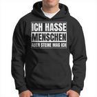 Ich Hasse Menschen Aber Steine Mag Ich For Sarcasm Fans Kapuzenpullover