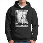 Ich Knieor Keinem Gott Atheist Burning Church Antichrist Kapuzenpullover