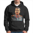 Josef Stalin Colour Portrait Kapuzenpullover