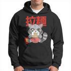 Kawaii Ramen Racoon Otaku Anime Manga Kapuzenpullover