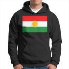 Kurdistan With Kurden Flag Kapuzenpullover