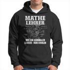 Mathelehrer S Kapuzenpullover