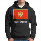 Monte Flag Montenegrinian Kapuzenpullover