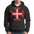 Portuguese Cross Of The Order Of Christ Cross Portugal Kapuzenpullover