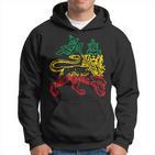 Rastafari Lion Of Judah Reggae Kapuzenpullover