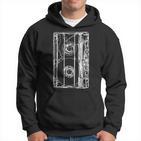 Retro 90S Costume Music Cassette Kapuzenpullover