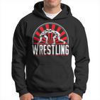 Ring Sport Ring Combat Ringer Wrestler Kapuzenpullover