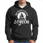 Sailing Boat Skipper I Go Sailing Skipper Kapuzenpullover