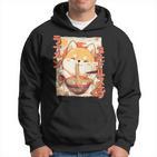 Shiba Inu Loving Ramen Kawaii Neko Shiba Inu Ramen For Dogs Kapuzenpullover