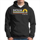 Sicilia Italia Italy Lemon Souvenirsintage Retro Kapuzenpullover