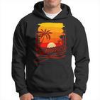 Surfer Beach Sea Retro Summer Fernlust Kapuzenpullover