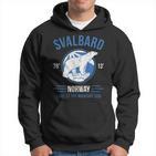 Svalbard Spitzbergen Polar Bear Longyearbyen Norway Polar Bear Kapuzenpullover