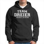 Team Dreier Proud Family Surname Kapuzenpullover