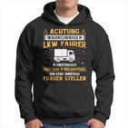 Truck Driver Achtung Insane Truck Driver Kapuzenpullover