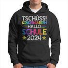 Tschüss Kindergarten Hello School 2024 Graduate Kapuzenpullover